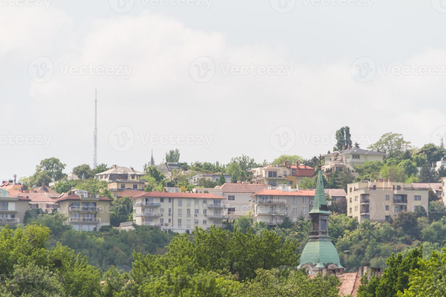 view of landmarks in Budapest photo