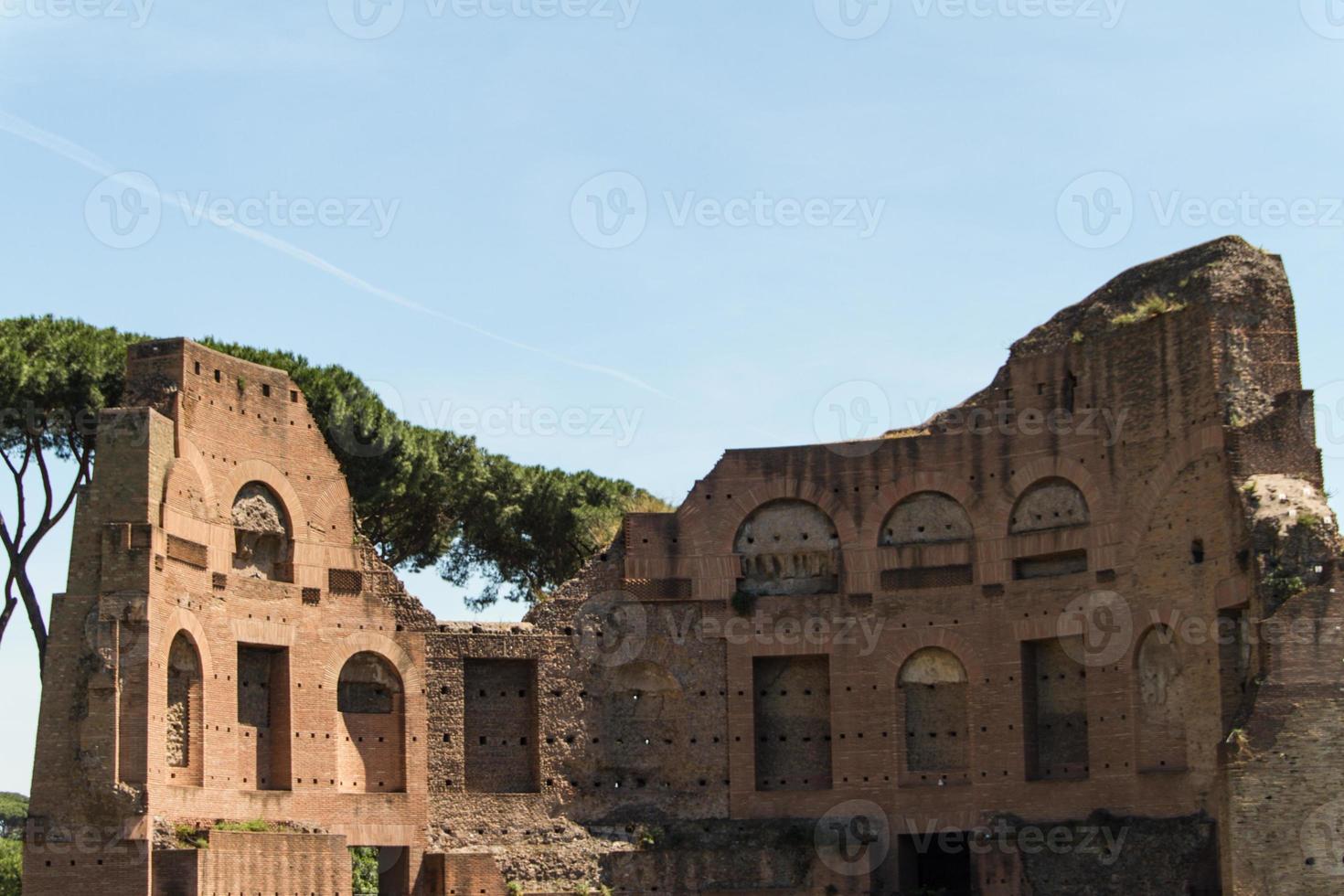 ruinas romanas en roma, foro foto