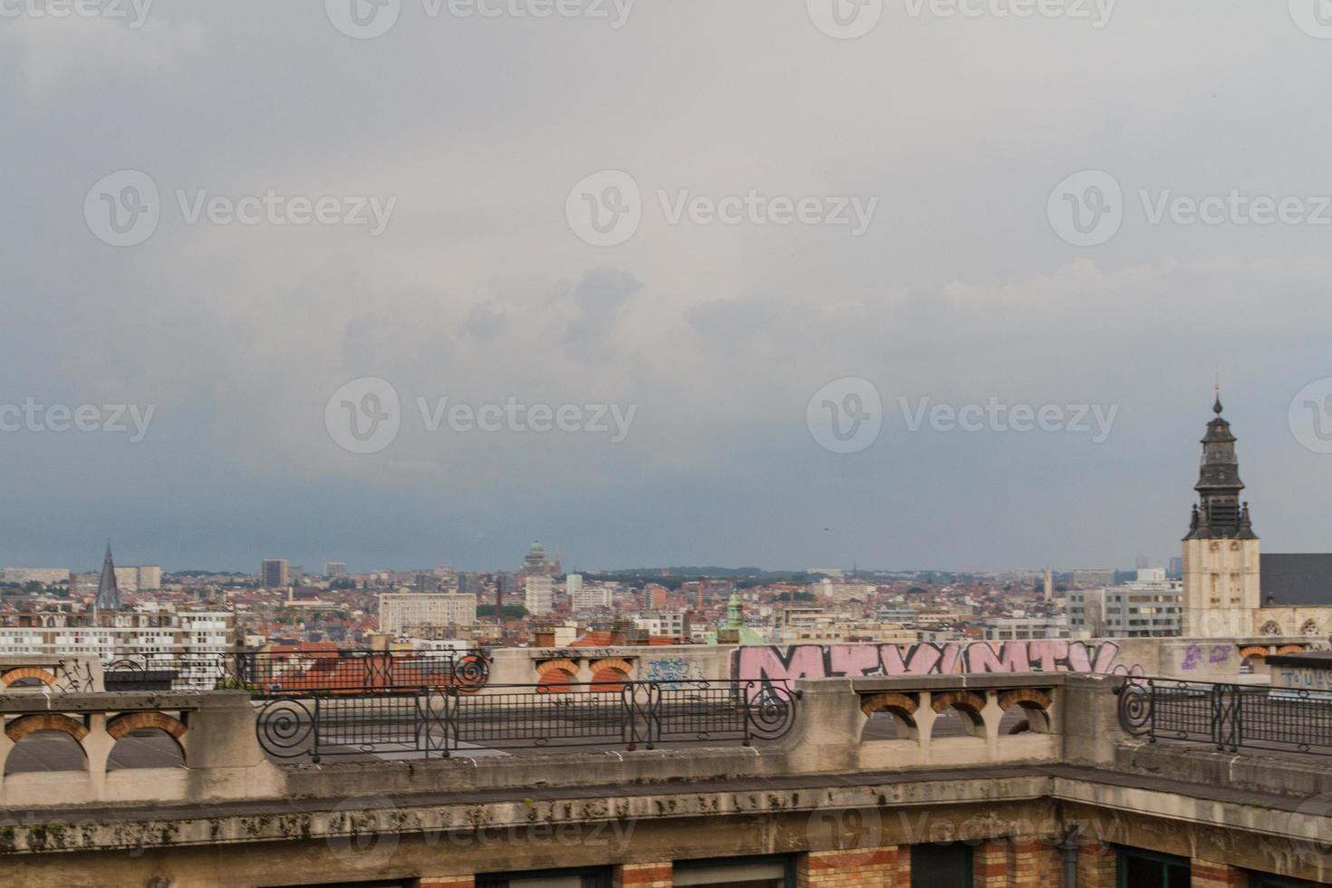Brussels city view photo