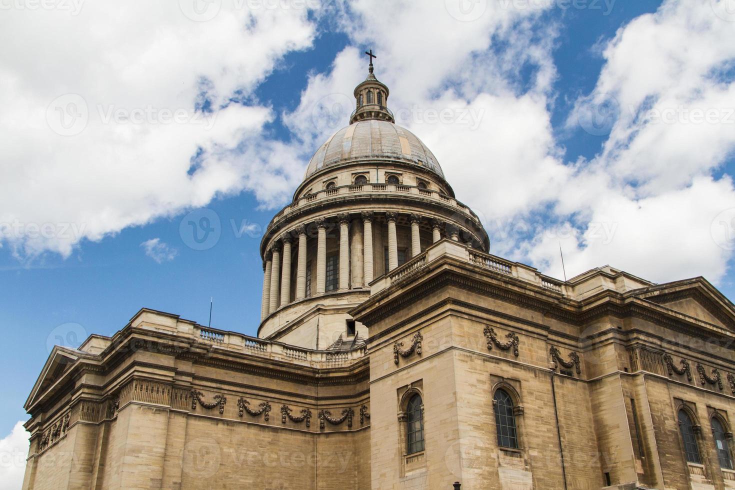 The Pantheon building in Paris photo
