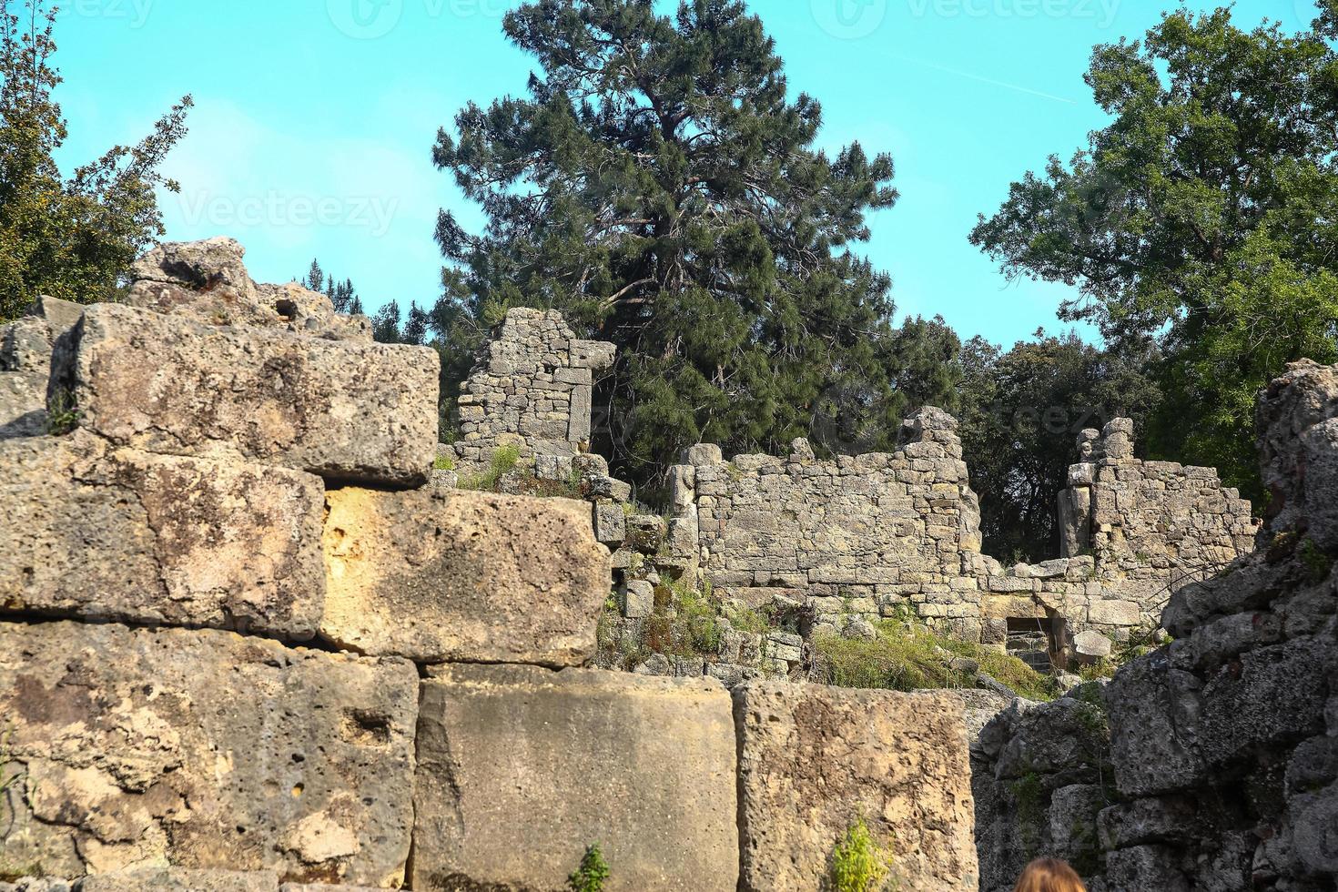Phaselis ruins in Turkey photo