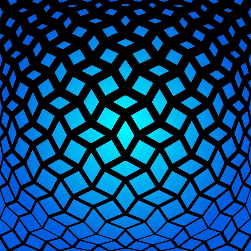 Fantastic blue geometric background vector. vector