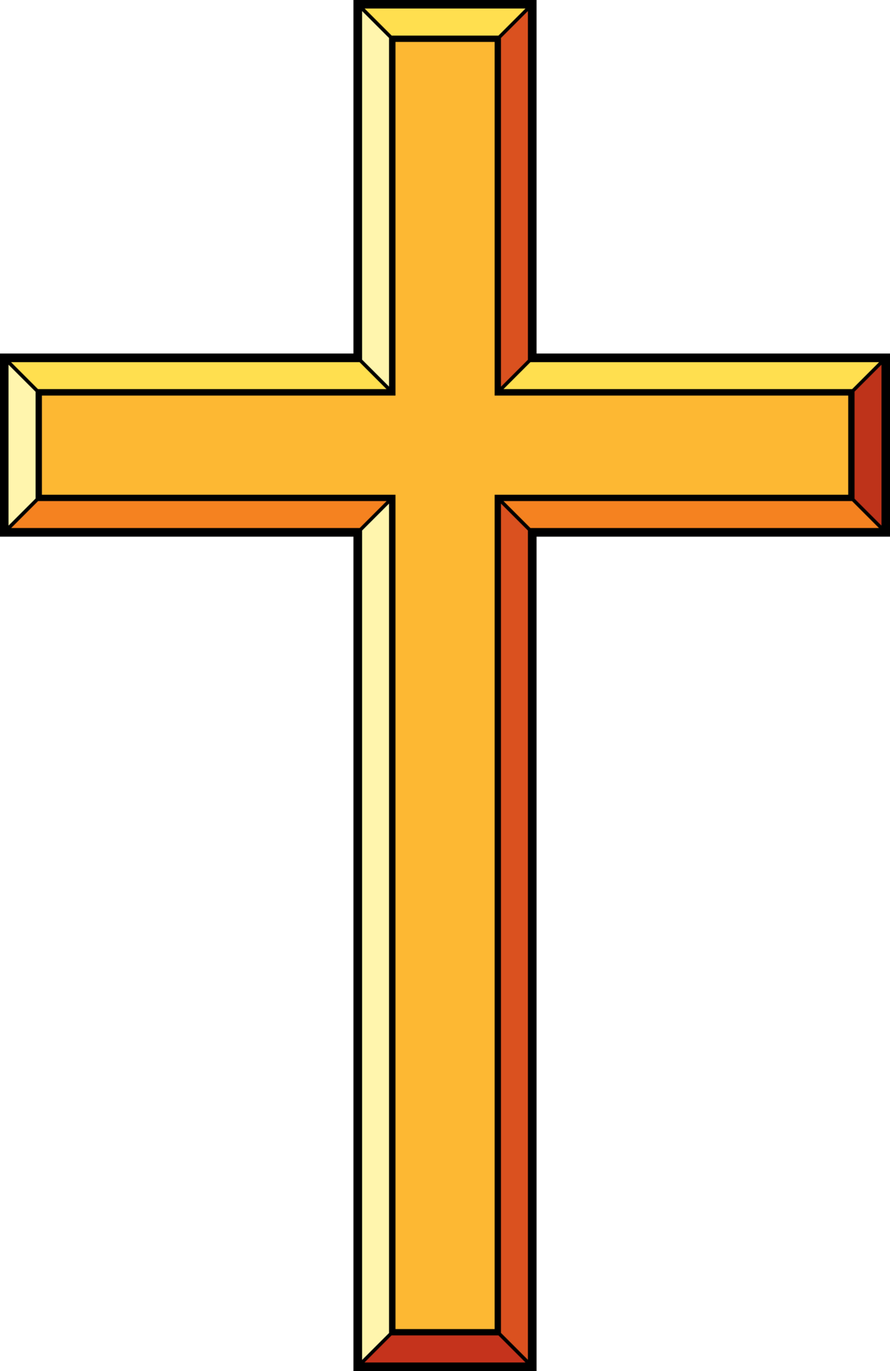 Christian Cross Png Transparent Background Gold Cross Transparent PNG
