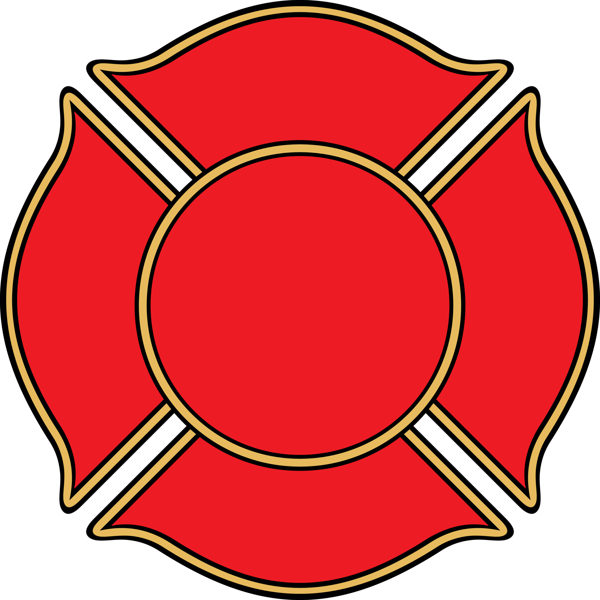 Fire Rescue Maltese Cross