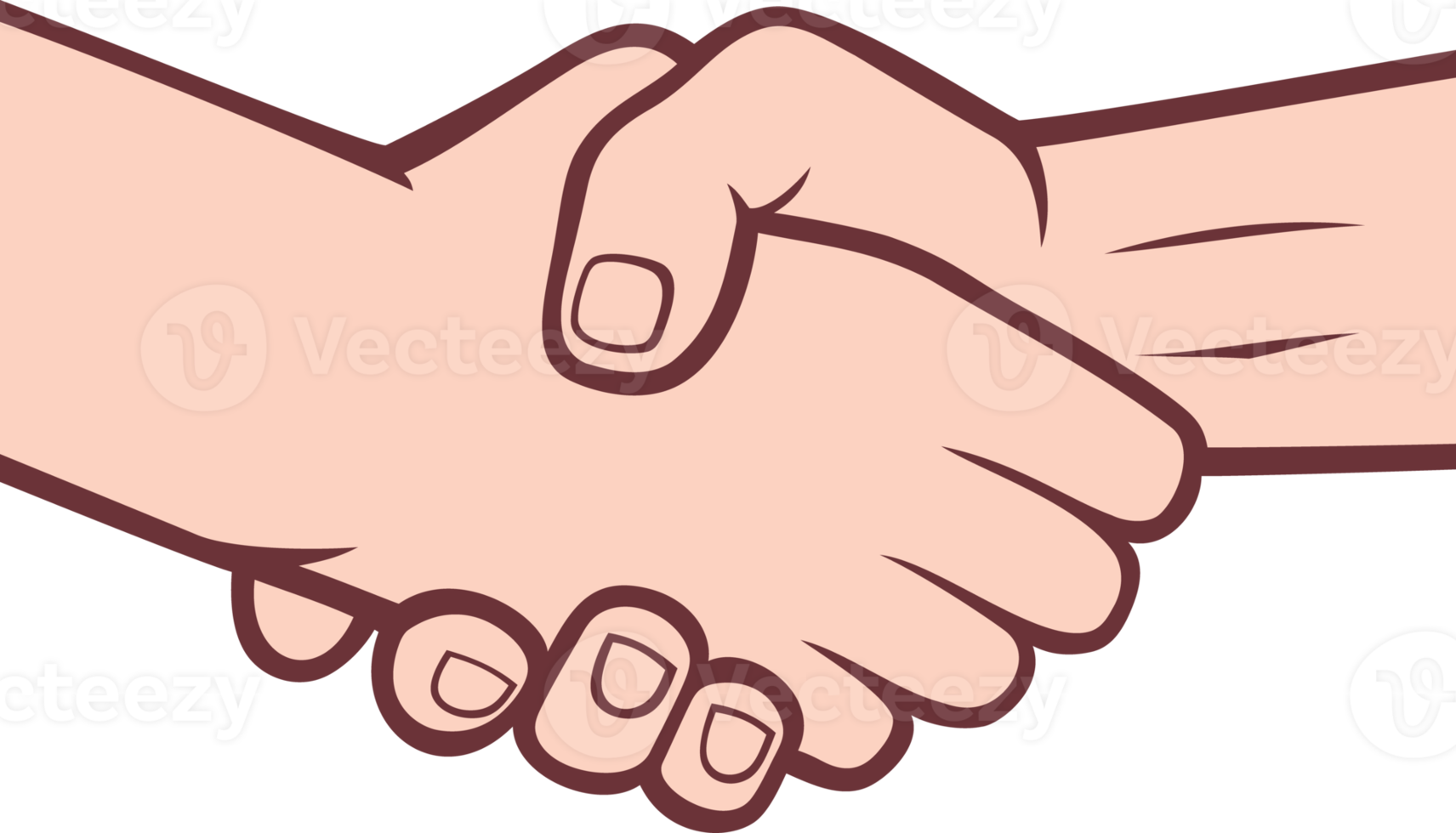 illustrazione png della stretta di mano