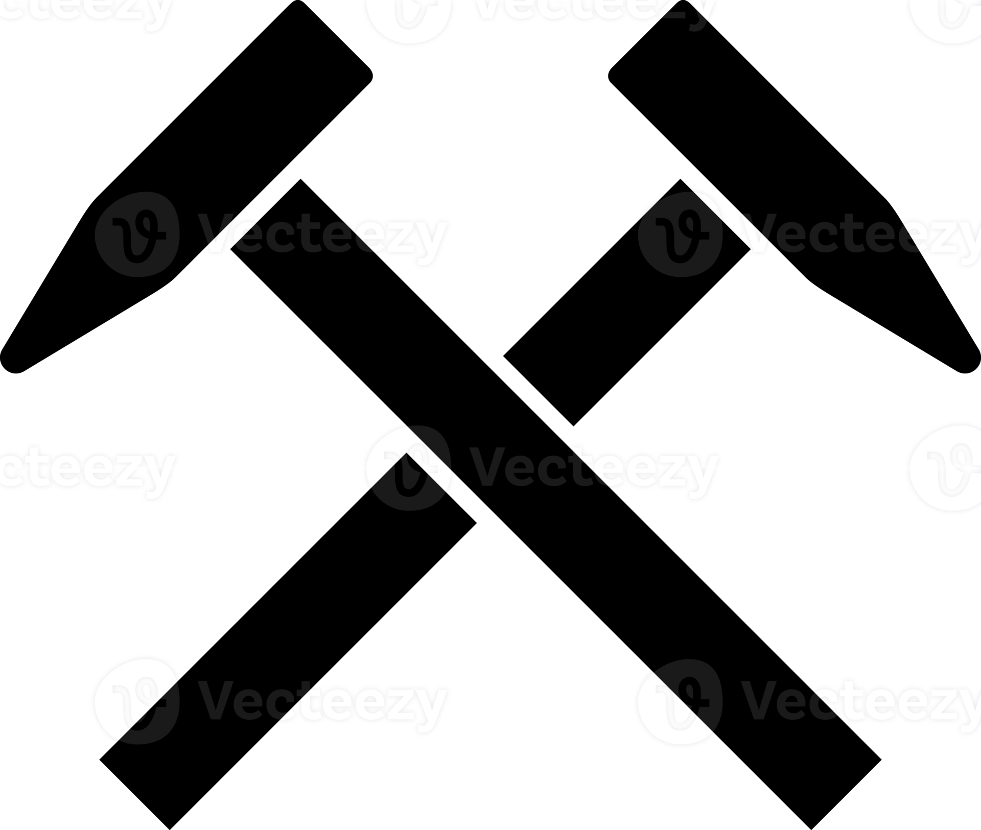 Crossed hammers png illustration 8513838 PNG