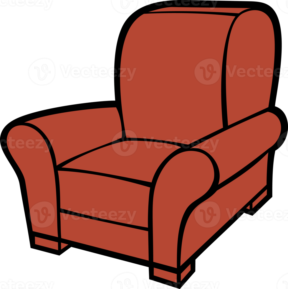 Armchair png illustration