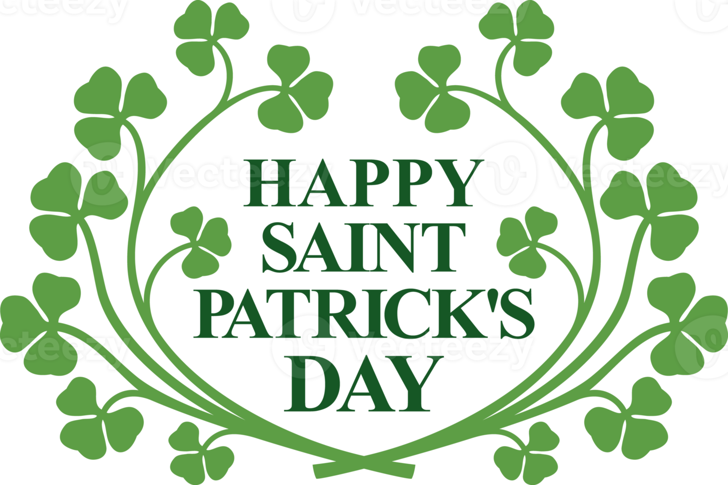 glücklich st. patricks day design png illustration