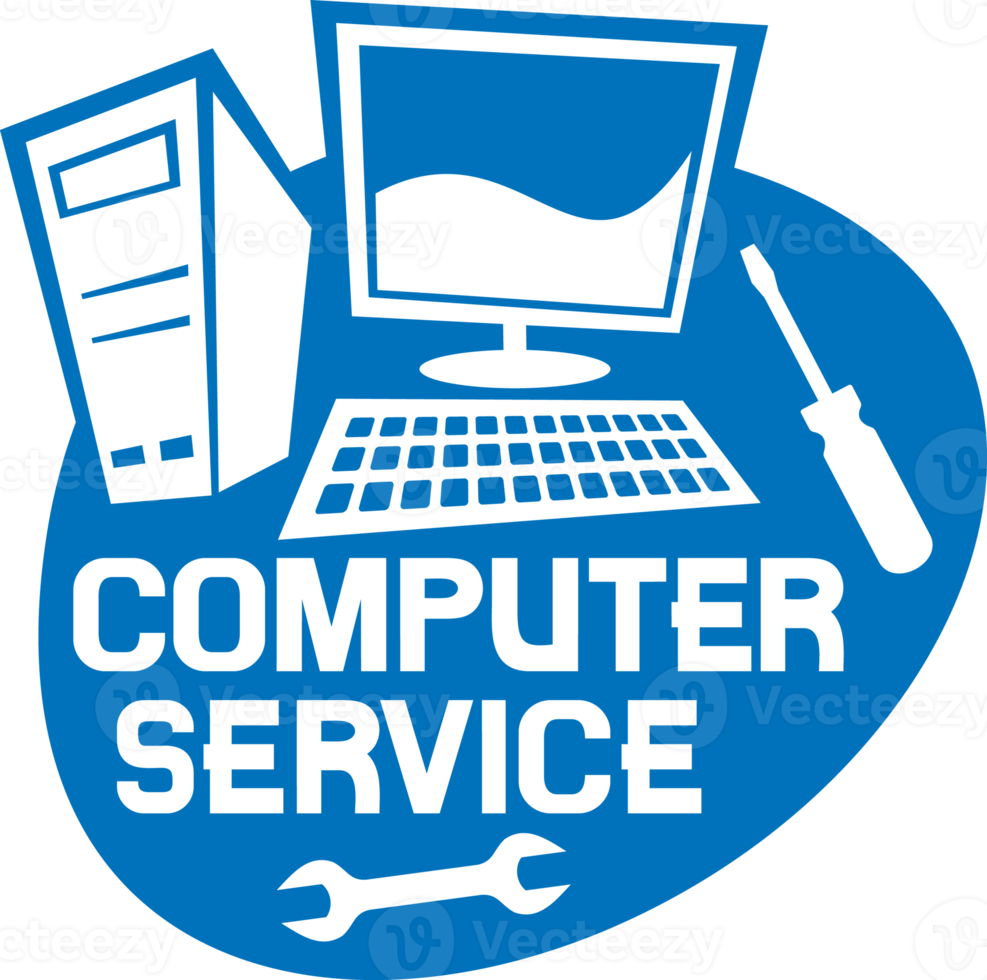 Computer service png illustration