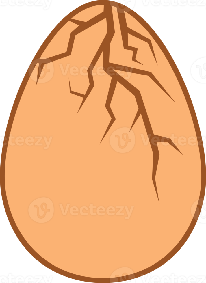 Cracked egg png illustration