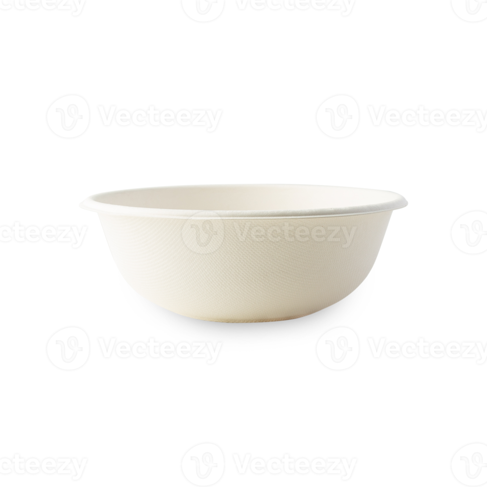 Biodegradable bowl cutout, Png file