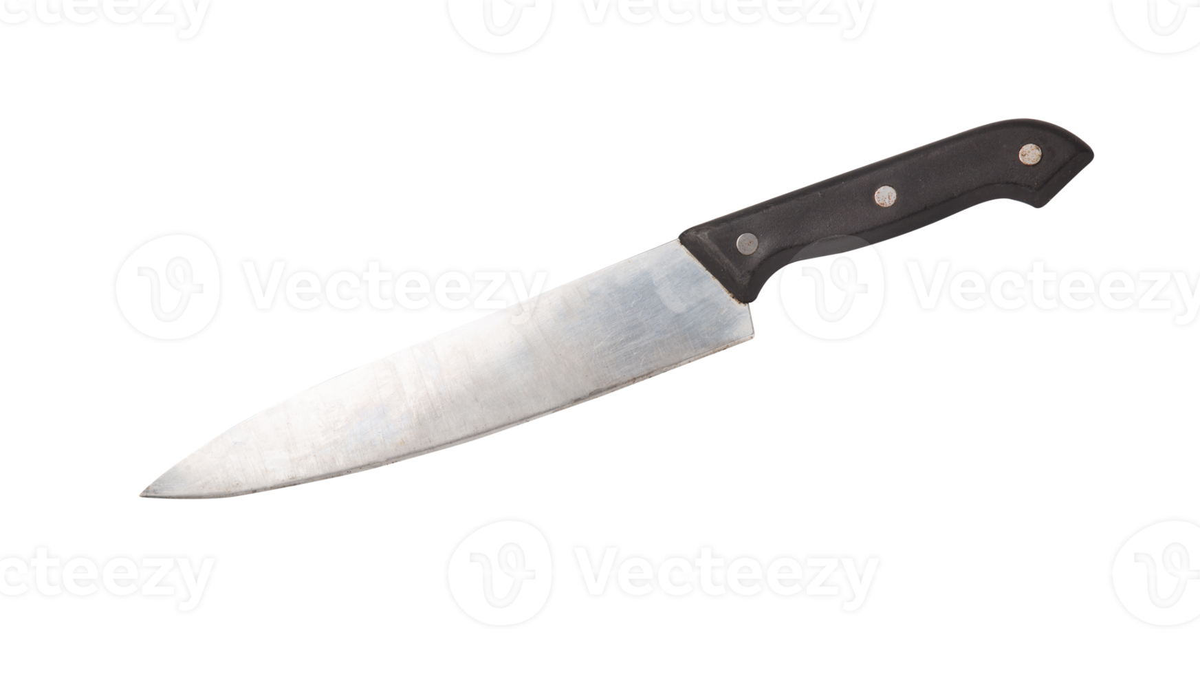 Steel knife cutout, Png file