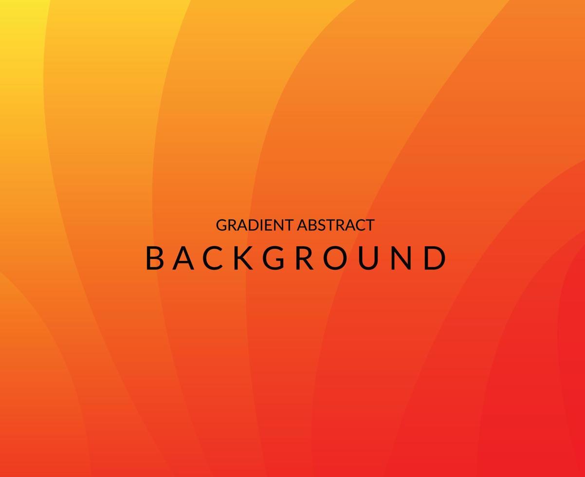 abstract background line gradient orange vector