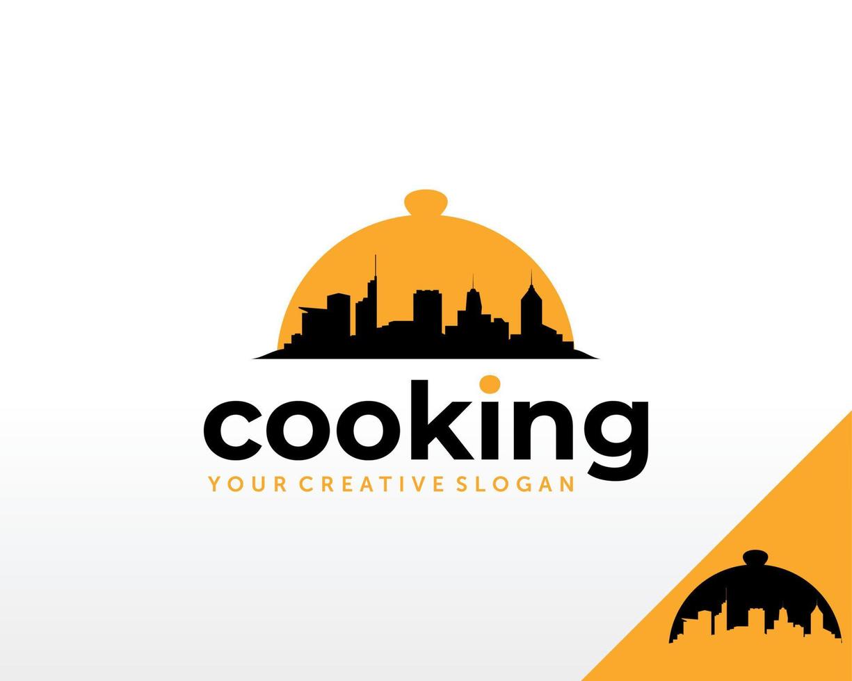 diseño de logotipo de comida. vector de diseño de logotipo de restaurante
