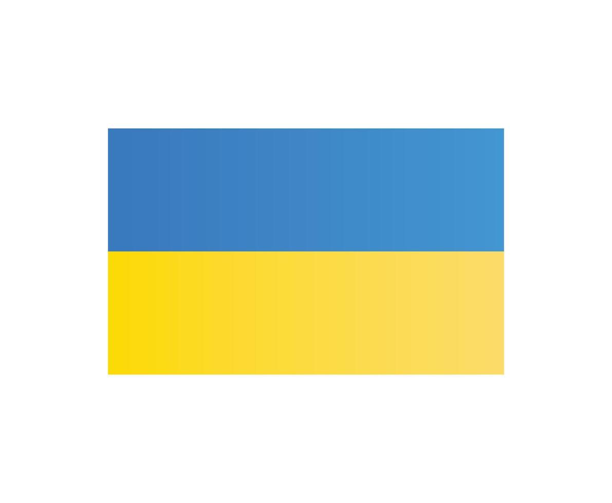 Ukraine Gradient Icon Unity Peace Flag Care Support Humanity Harmony Symbol Patriotism Solidarity Democracy Freedom Independence Illustration vector