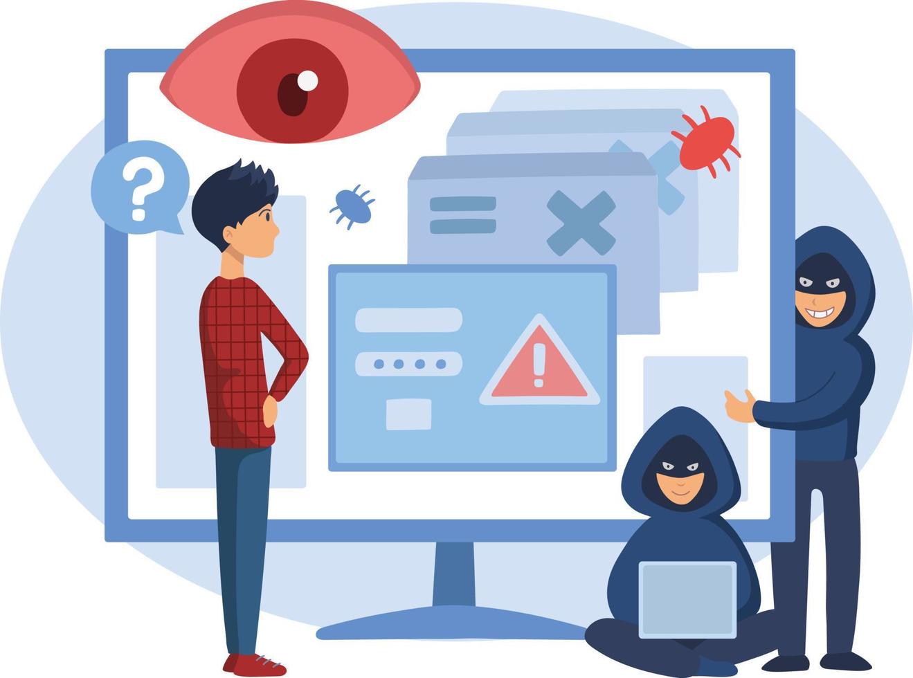 Computer Spyware Attack vector