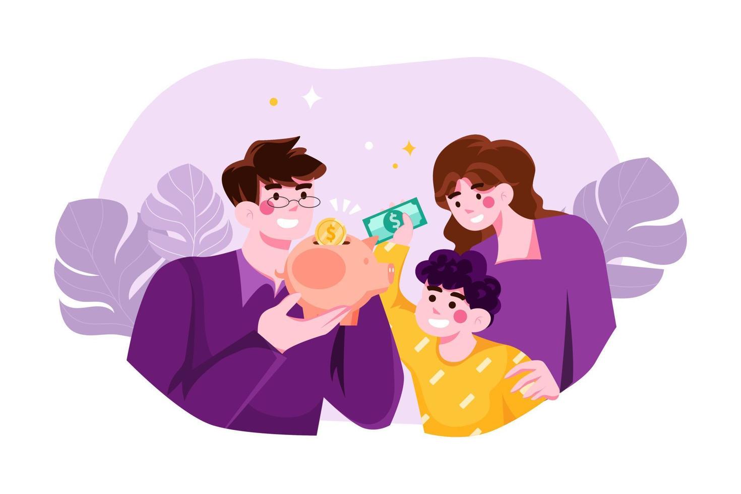 Businessman successfully transferred online money vector