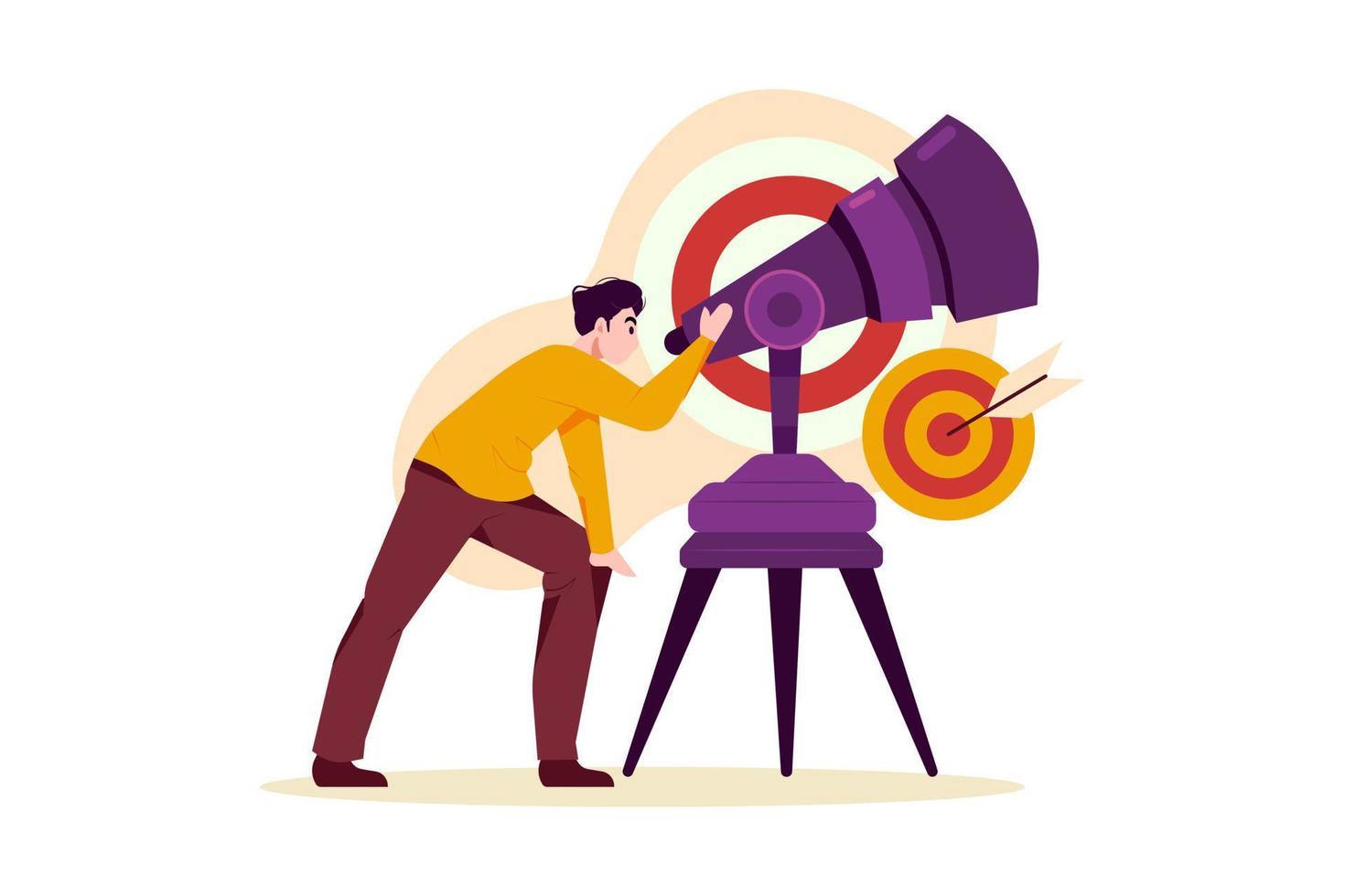 Teamwork flat Illustration concept vector