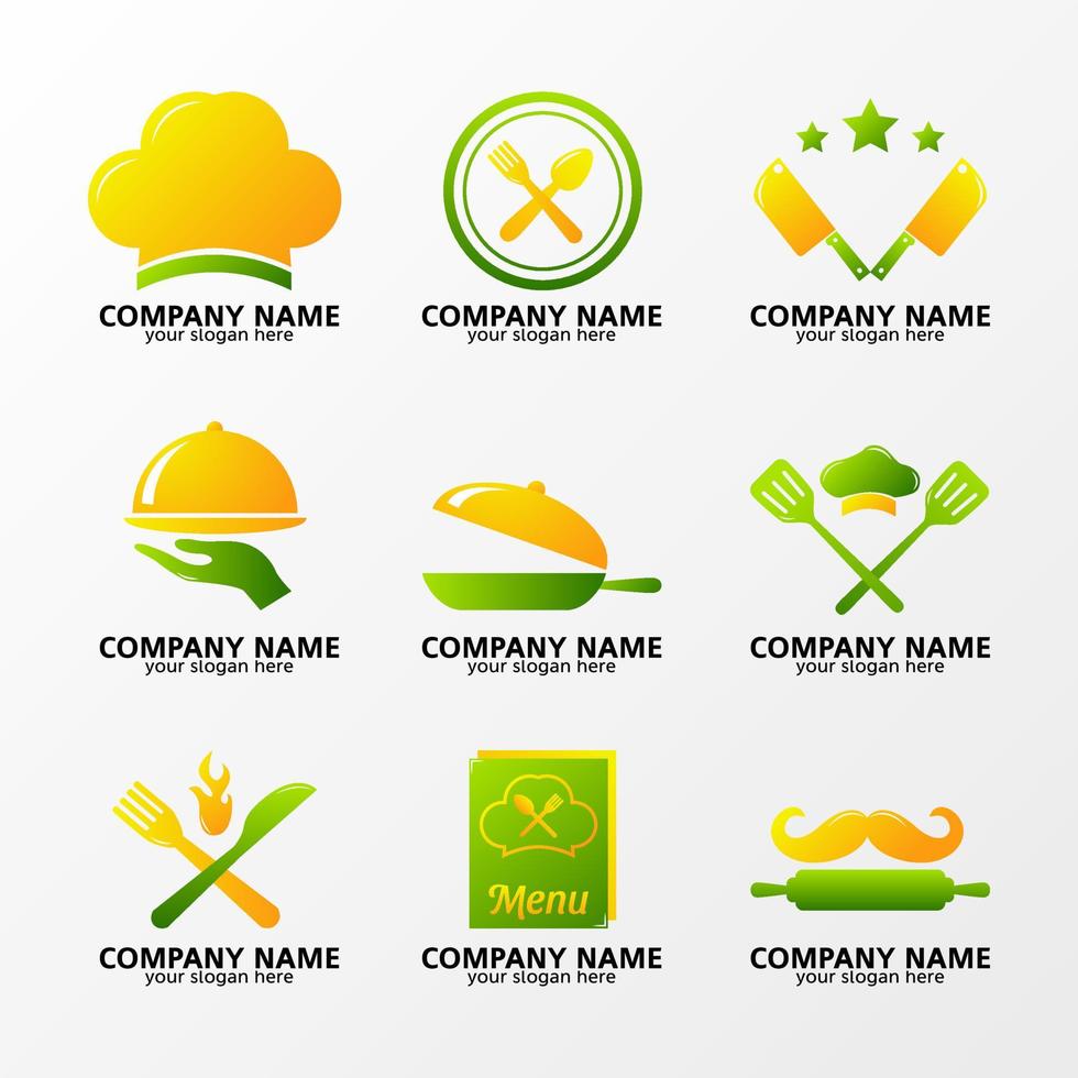 Chef and Private Caterer Logo vector