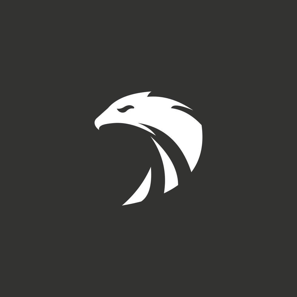 Falcon Logo template icon vector illustration design.