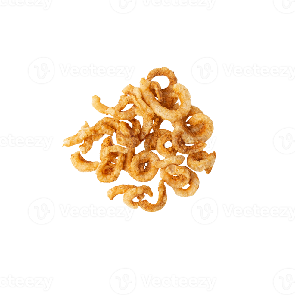 Crispy pork rinds cutout, Png file