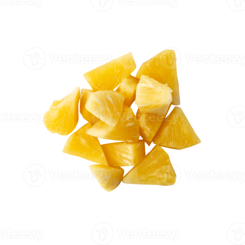 Pineapple slices cutout, Png file