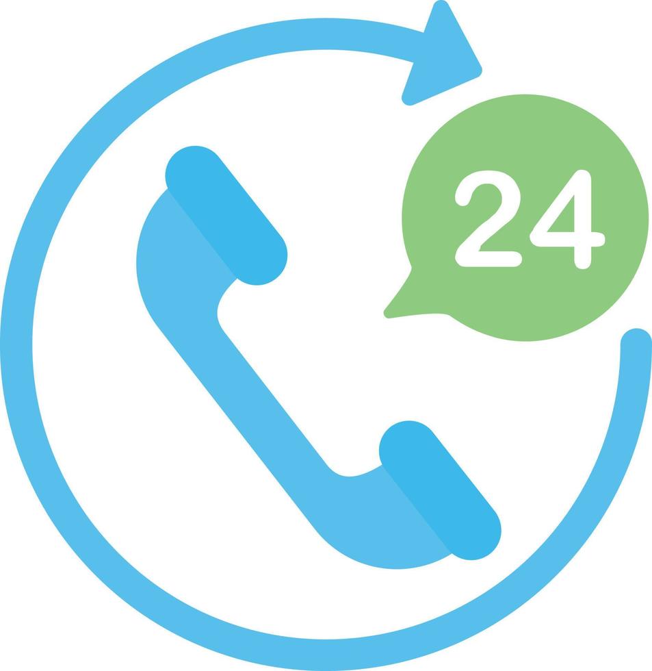 Phone Call Customer Service Technical Support Service vector