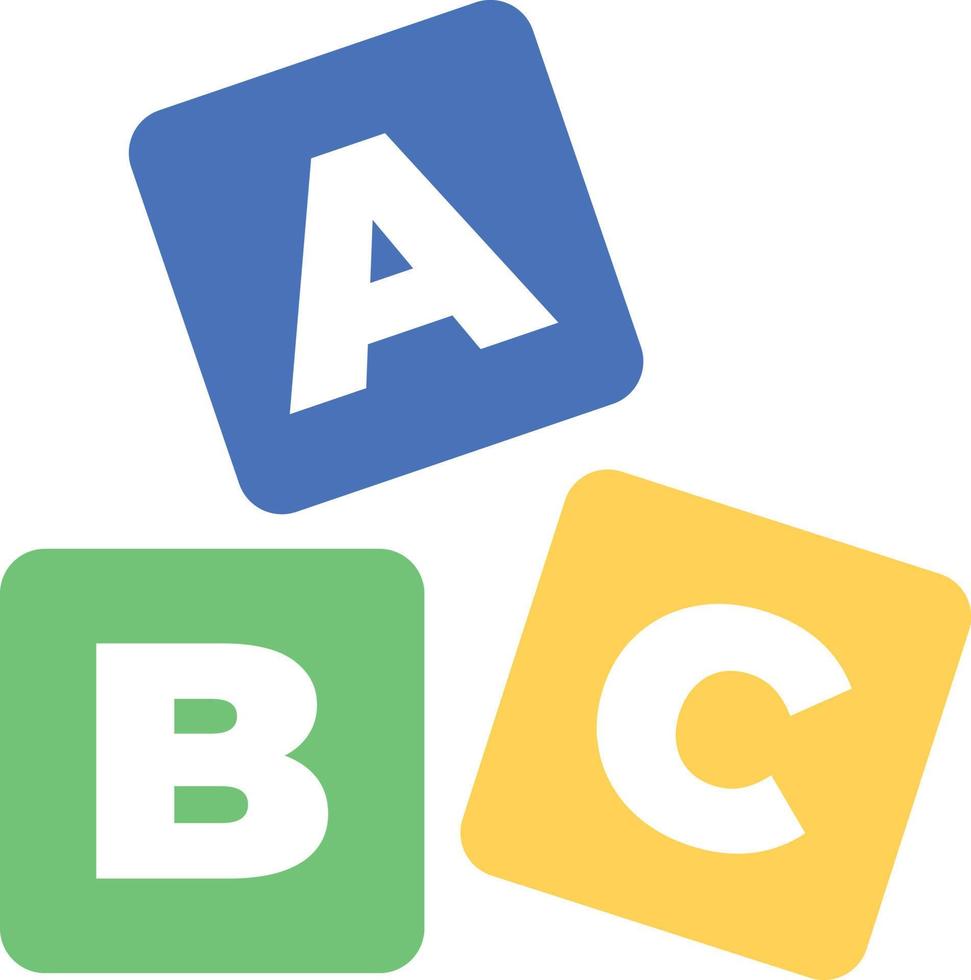 Alphabet Studying Graduated Learning Education vector