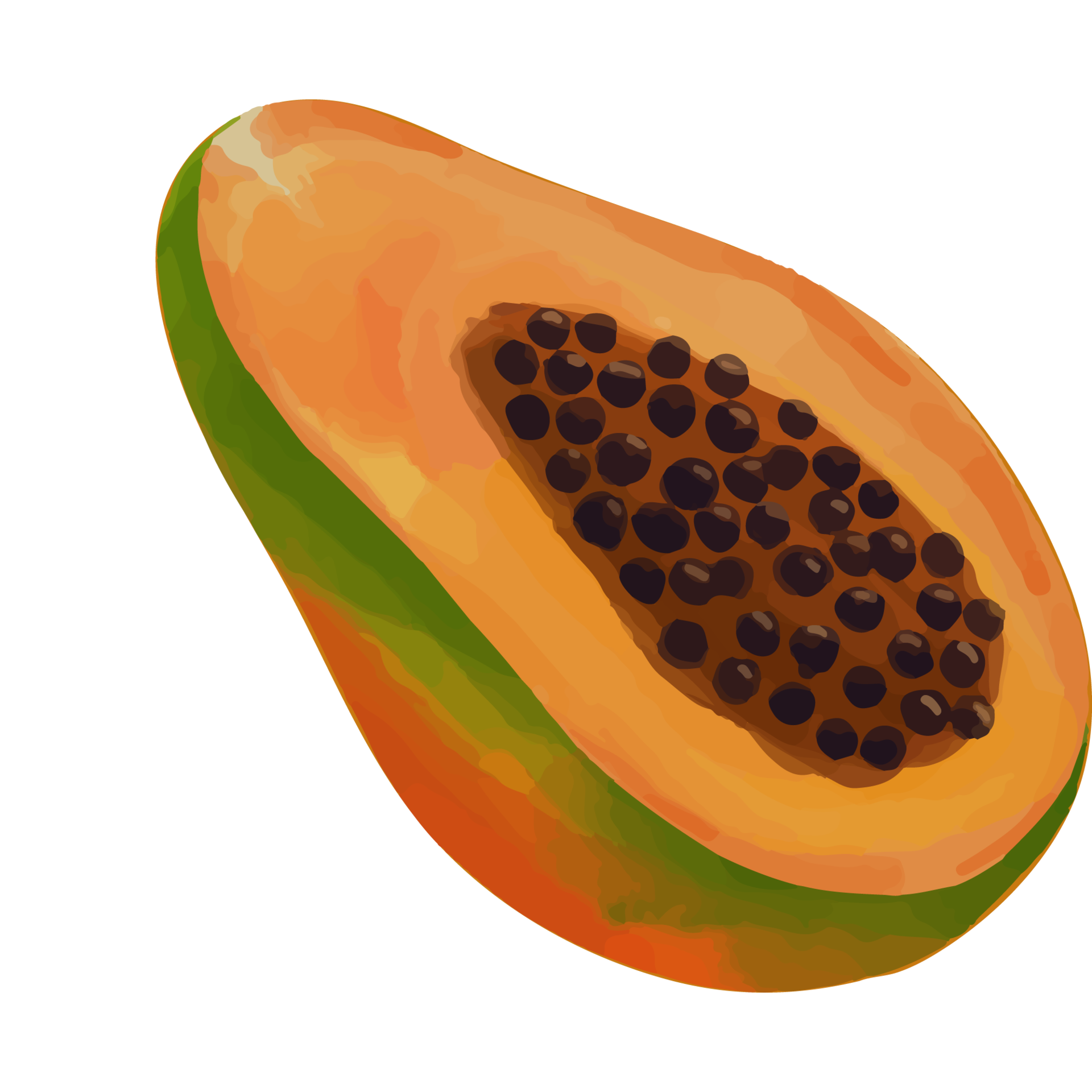 Papaya Clip Art
