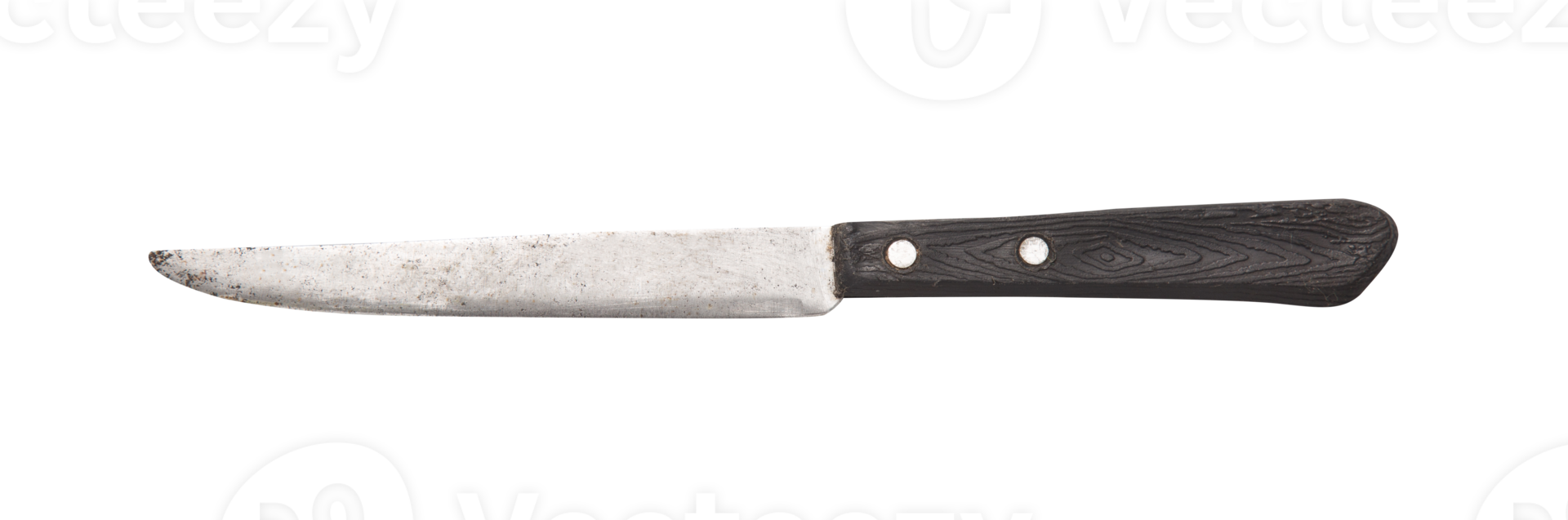 Steel knife cutout, Png file