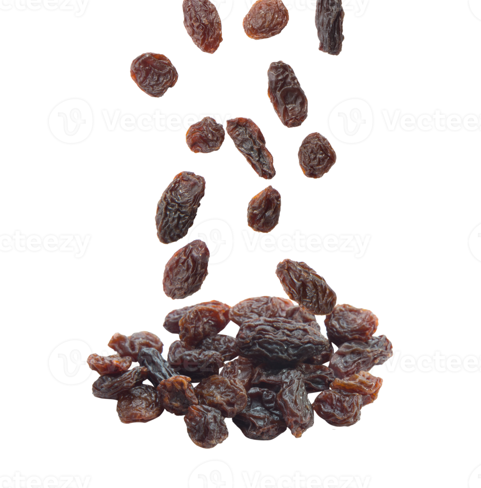 Falling raisins cutout, Png file