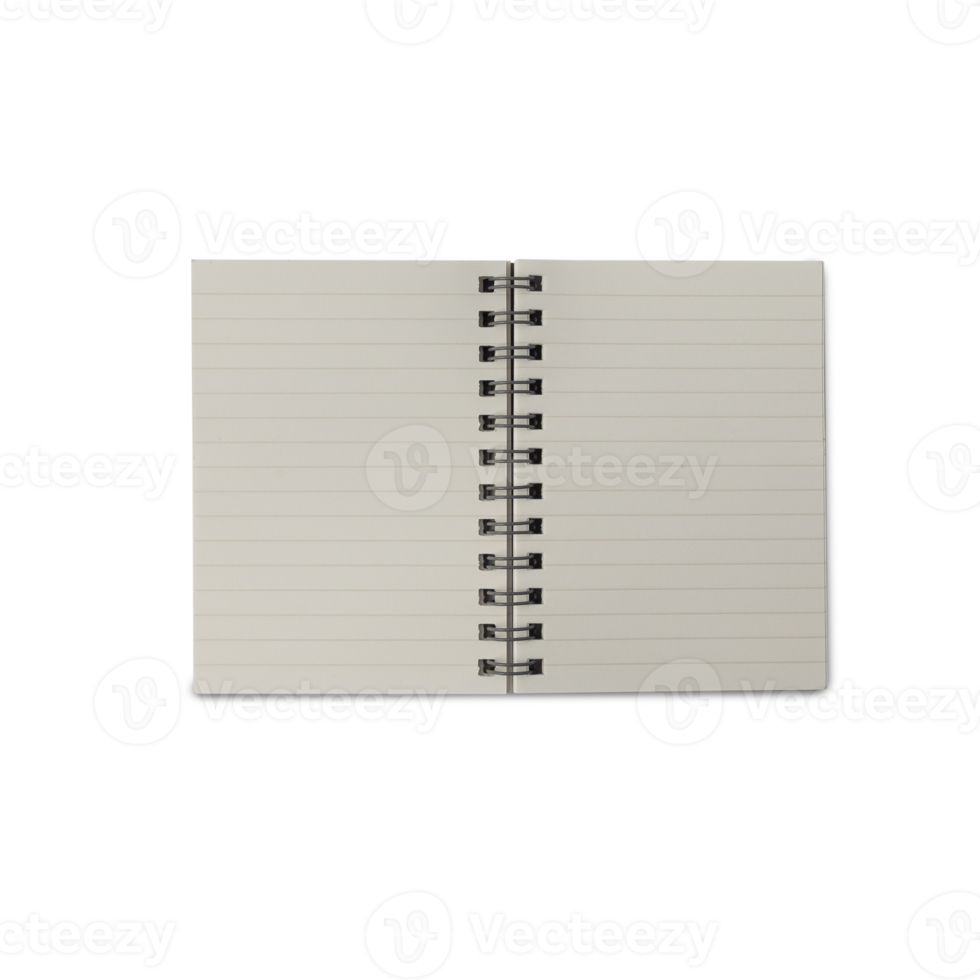 Notebook mockup, cutout png