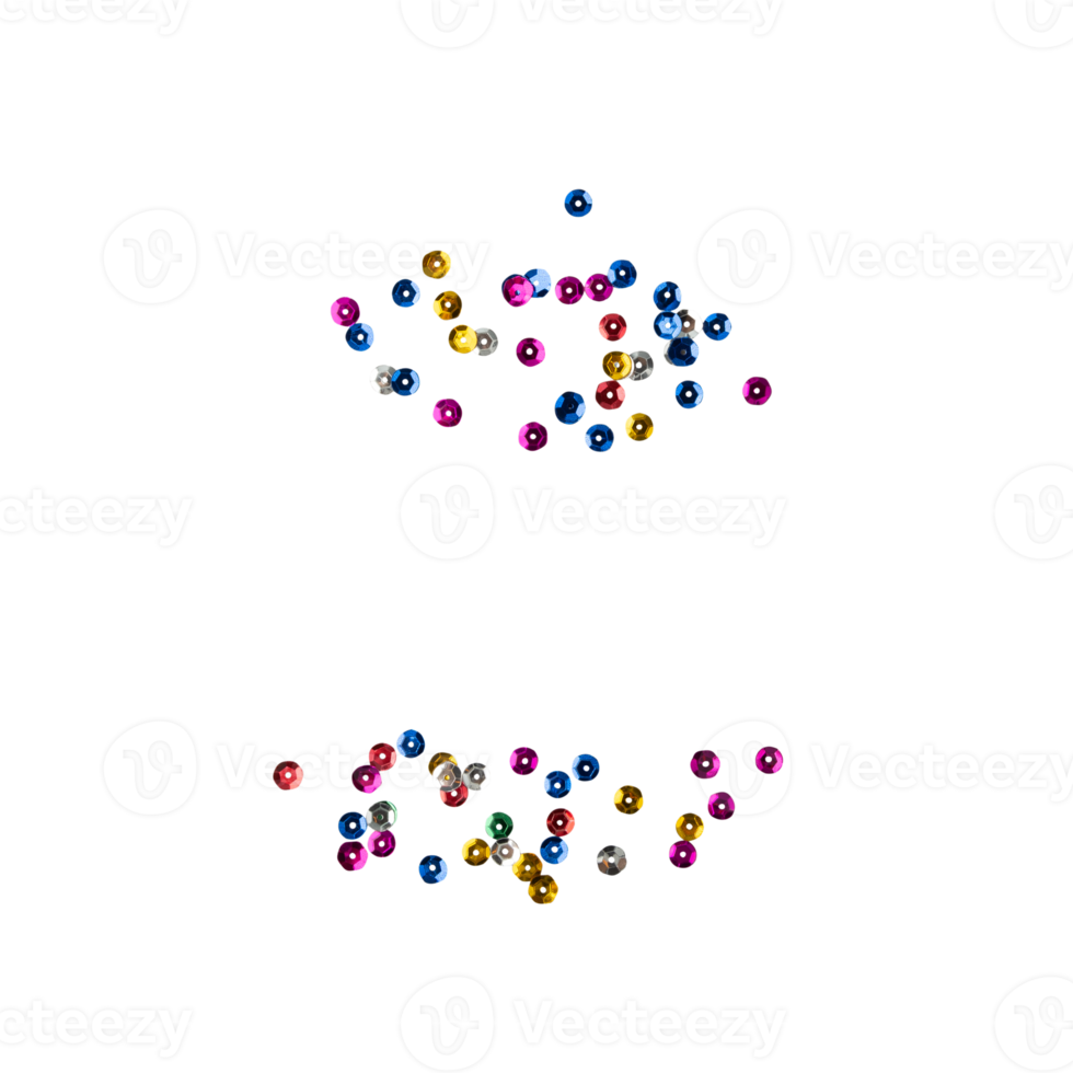 Confetti, Party decoration cutout, Png file
