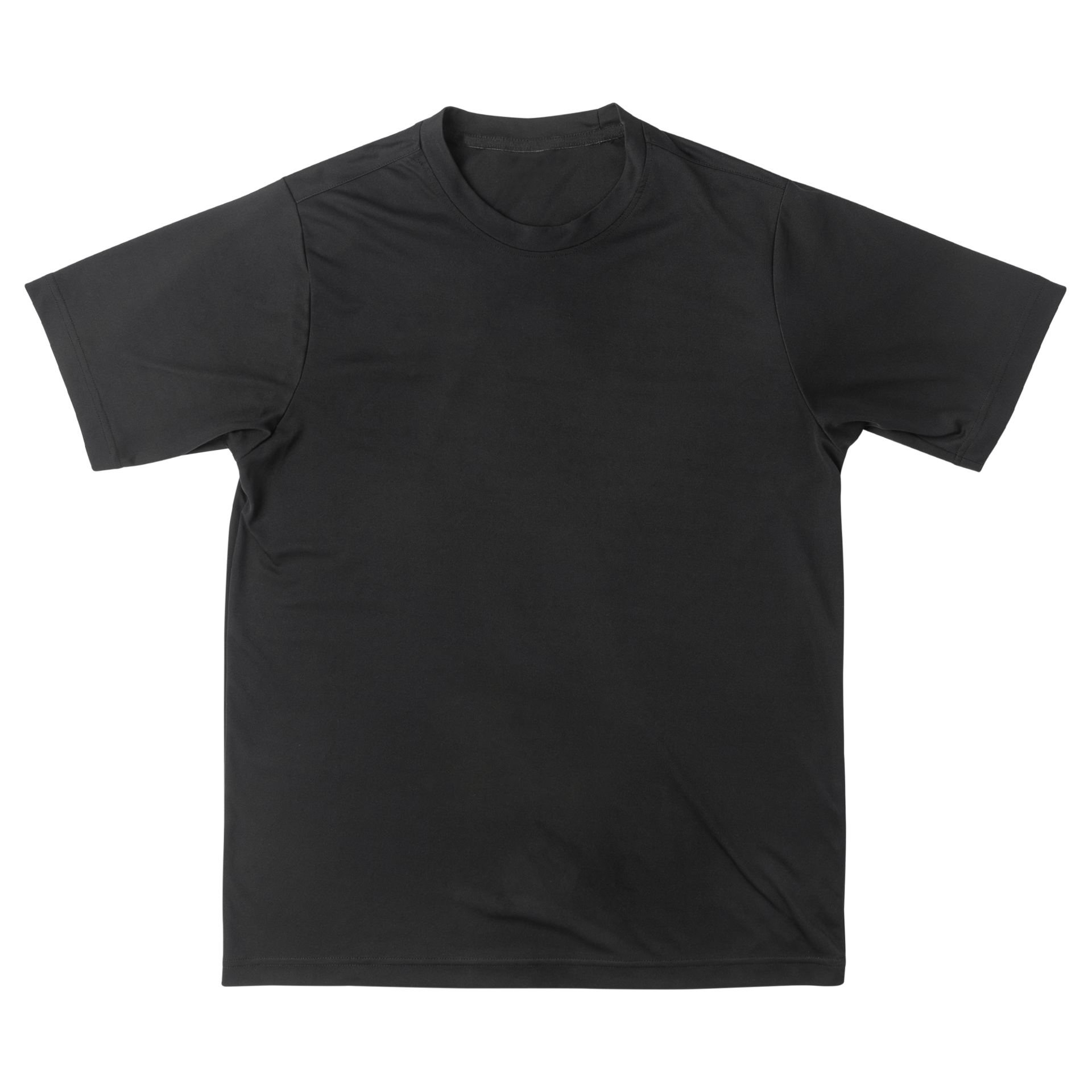 Black sport t shirt mockup 8520731 PNG