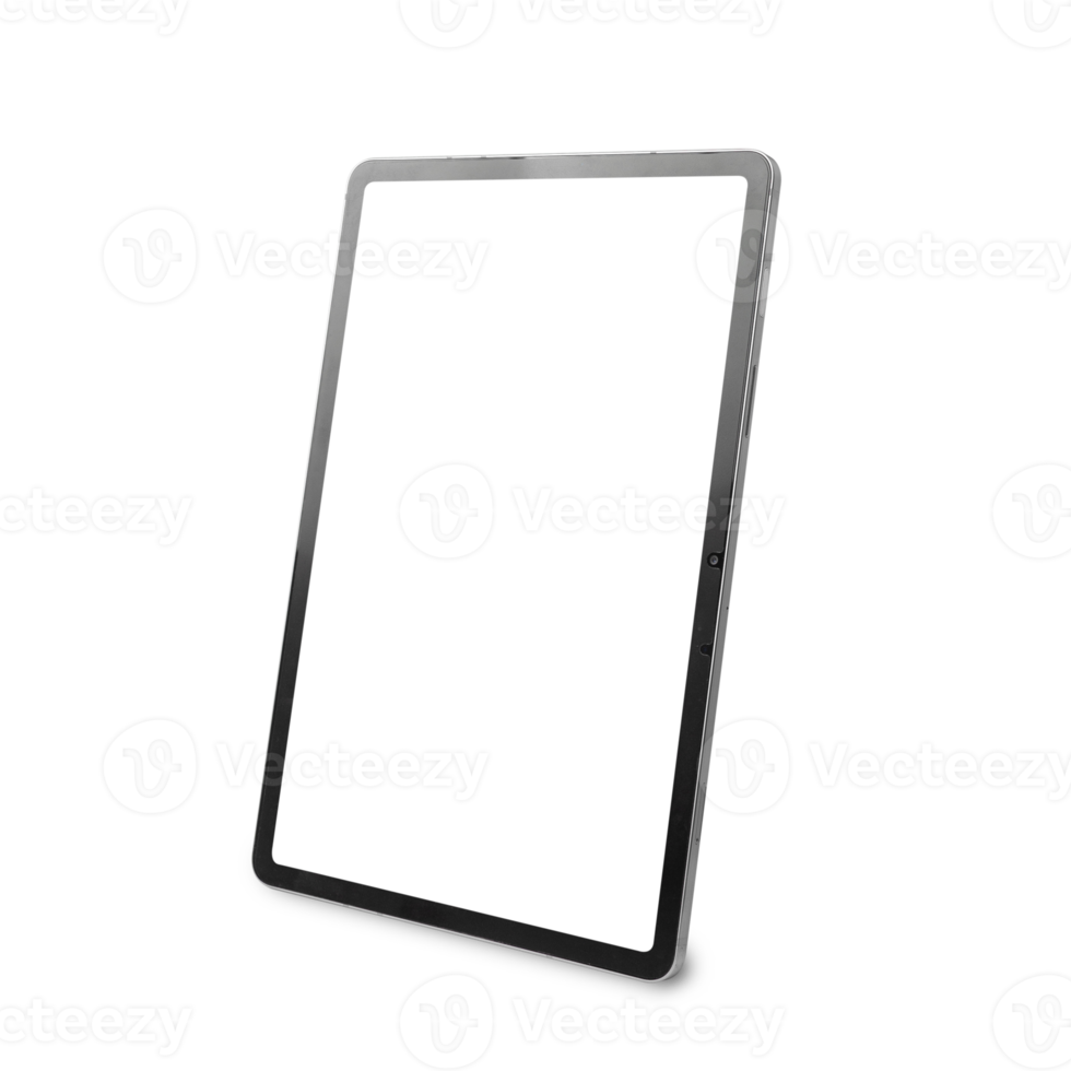 Tablet computer mockup, cutout png