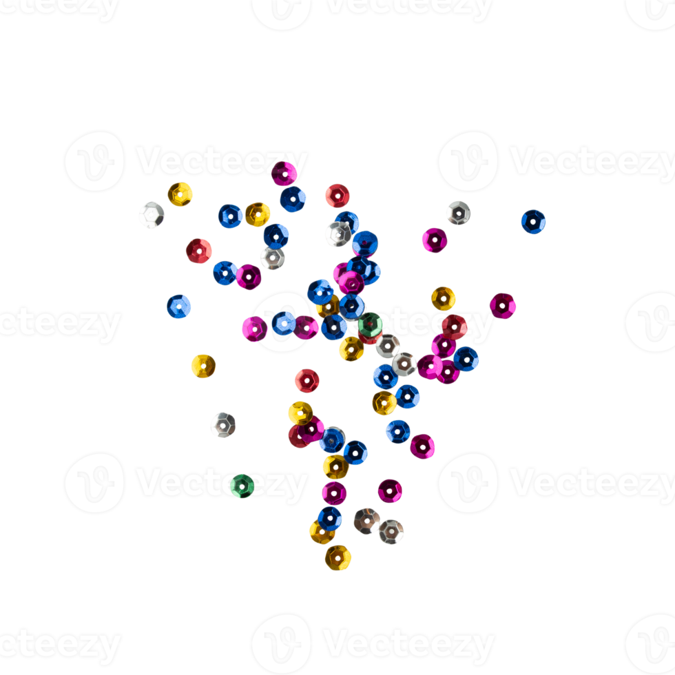 coriandoli, ritaglio di decorazioni per feste, file png