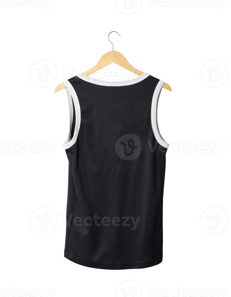 Sport Tank top mockup hanging, Png file