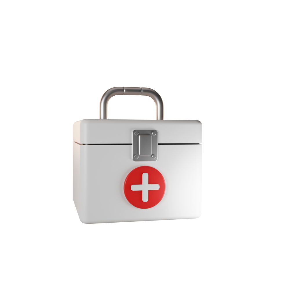 illustration de premiers secours 3d png