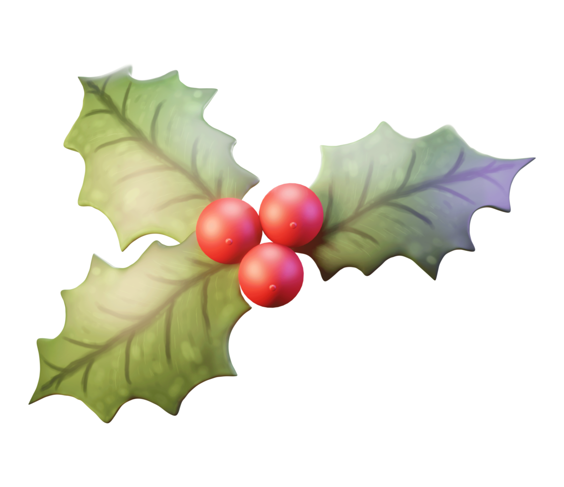 3D illustration, Christmas object, Flower poinsettia, for web, app, infographic, advertising, etc png