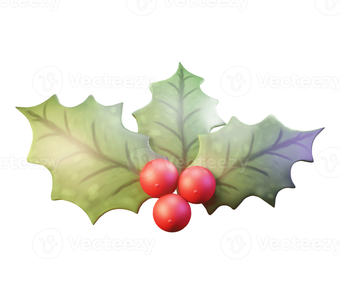 3D illustration, Christmas object, Flower poinsettia, for web, app, infographic, advertising, etc png