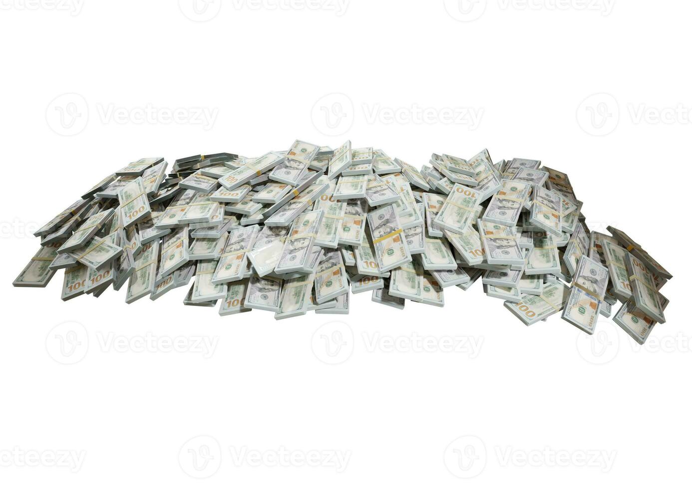 Large pile of one hundred united states dollar bill large resolution for business, finance, news background photo