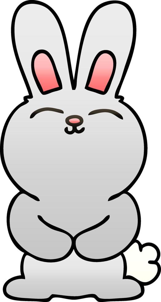 conejo de dibujos animados sombreado degradado peculiar 8523057 Vector en Vecteezy conejo de dibujos animados sombreado degradado peculiar 8523057 Vector en Vecteezy