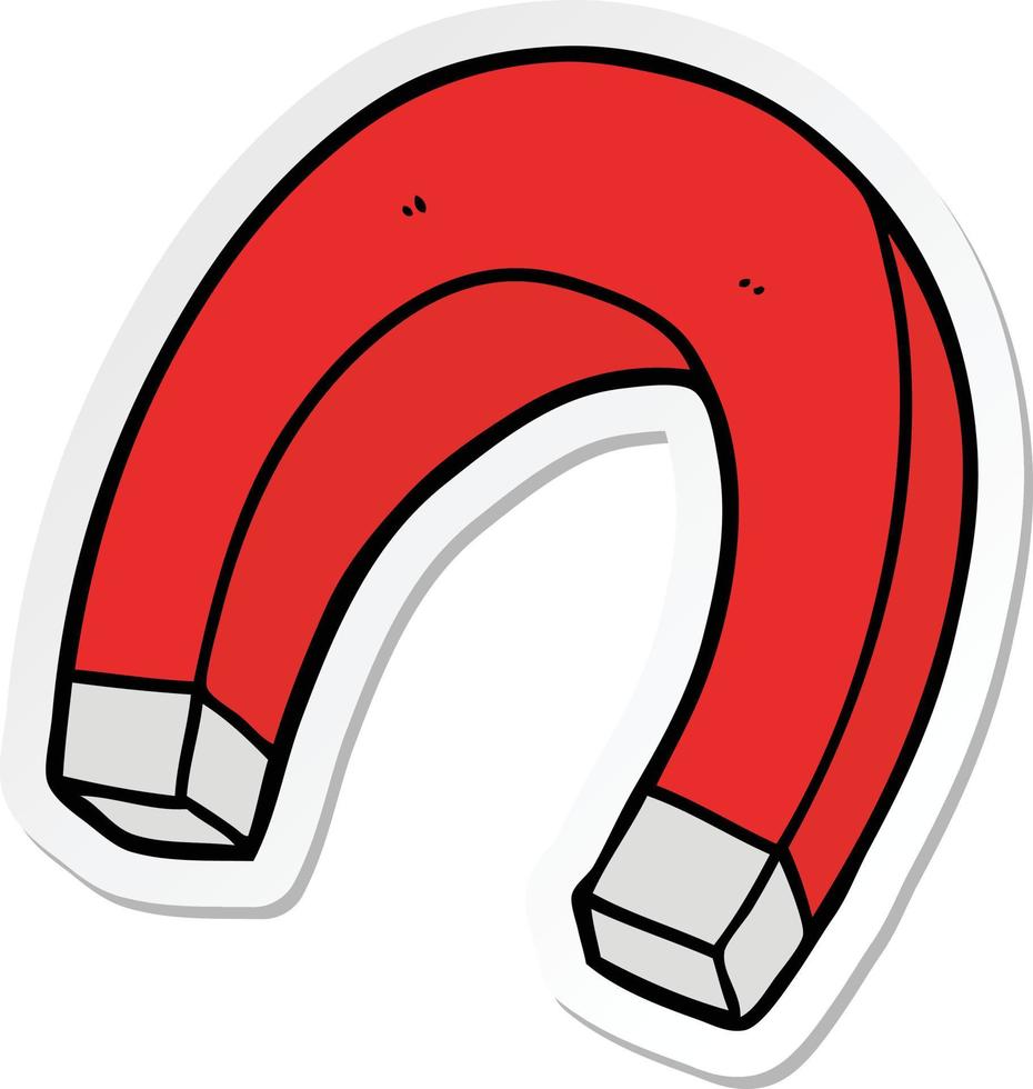 sticker of a cartoon 8523961 Vector Art at Vecteezy