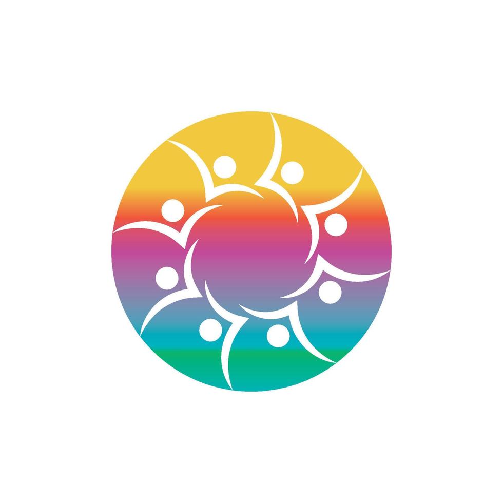 Community network and social icon vector