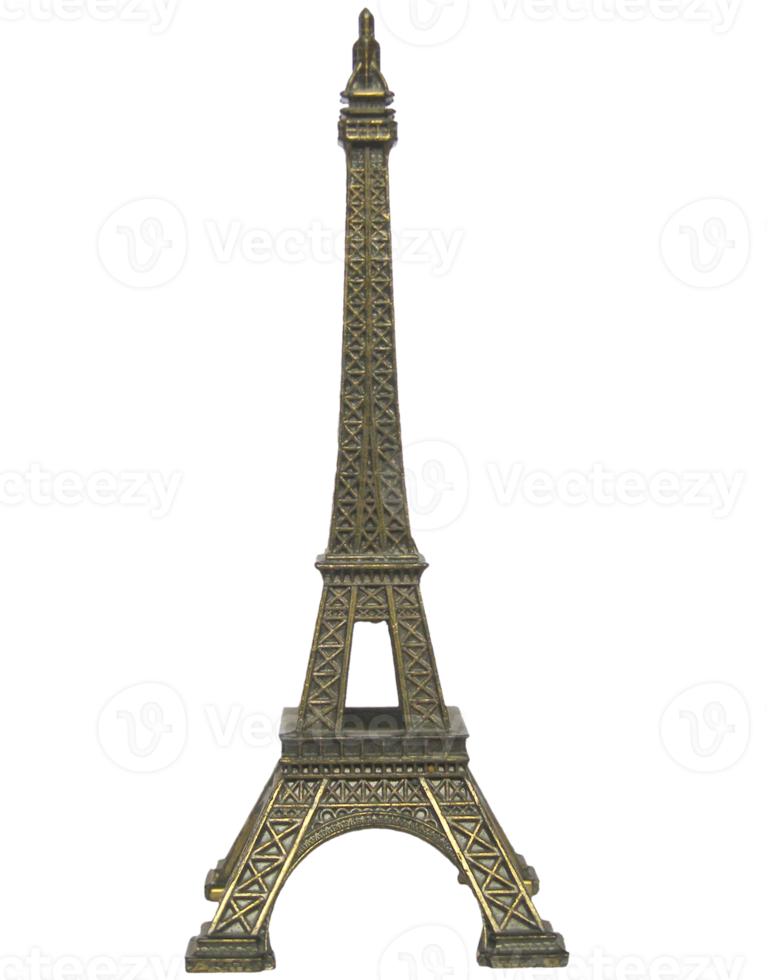 modèle tour eiffel transparent png