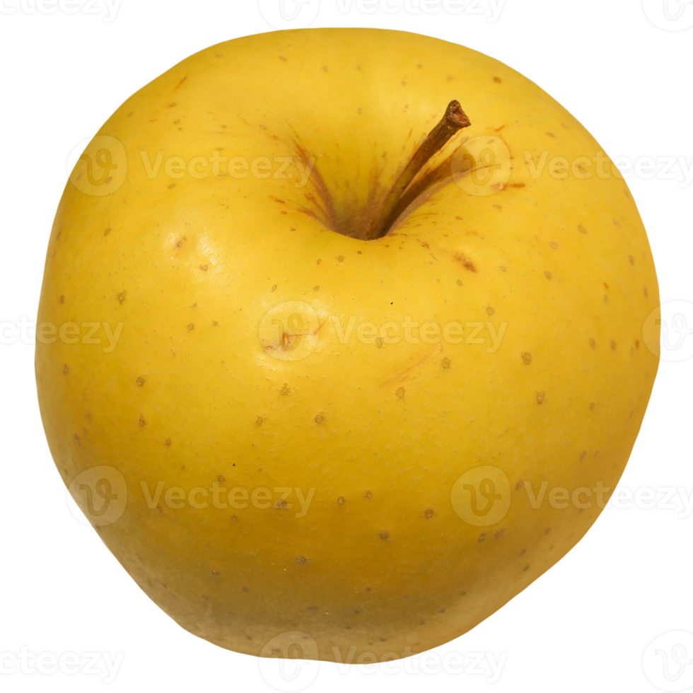 yellow apple transparent PNG