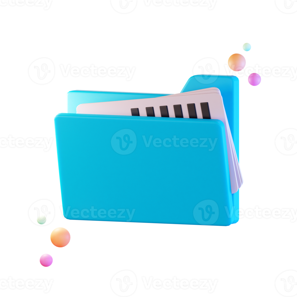 Data Files, Information, 3d icon Illustration png