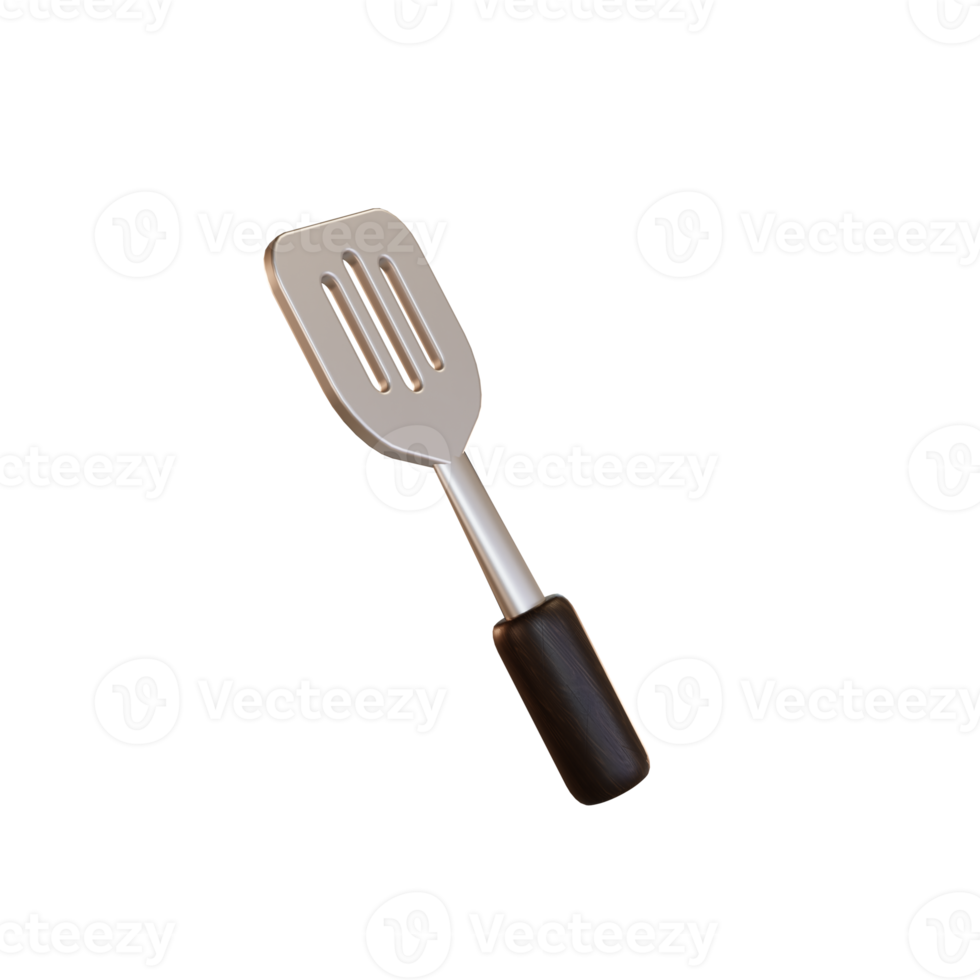 cuisine d'icône, conception 3d de spatule png