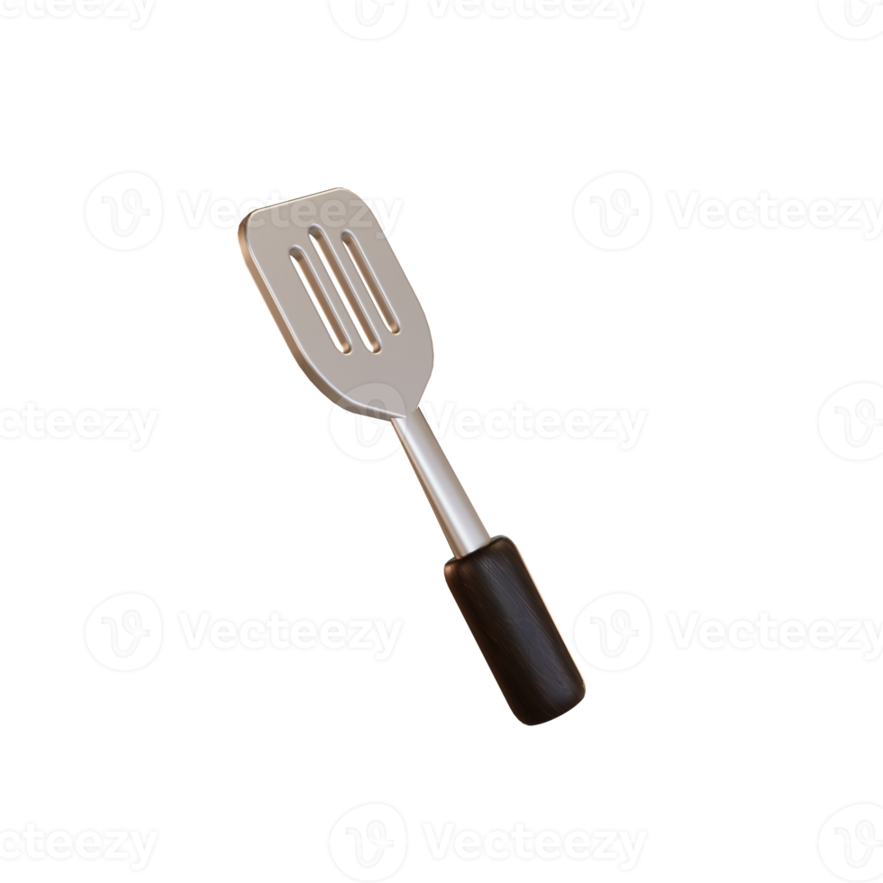 Icon Kitchen, Spatula 3d design png