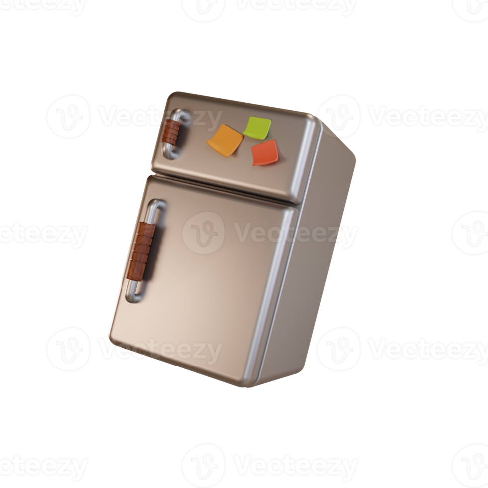 kök ikon kylskåp 3d design png